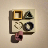 shapes puzzle multi color