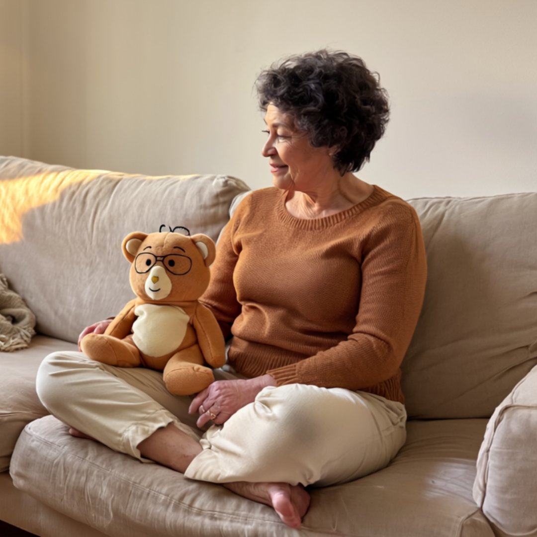 Penny, The Organic Weighted Comfort Bear