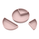 Stay-Put Plate with Removable Dividers