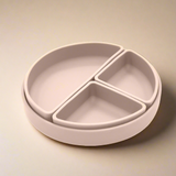 Stay-Put Plate with Removable Dividers
