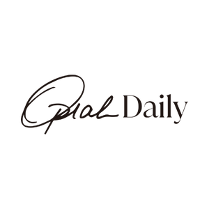 Logo of 'Oprah Daily' with a stylized letter 'O' on a white background