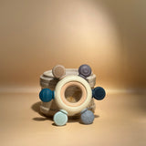 Teeth Relief Wooden Teether in Slate