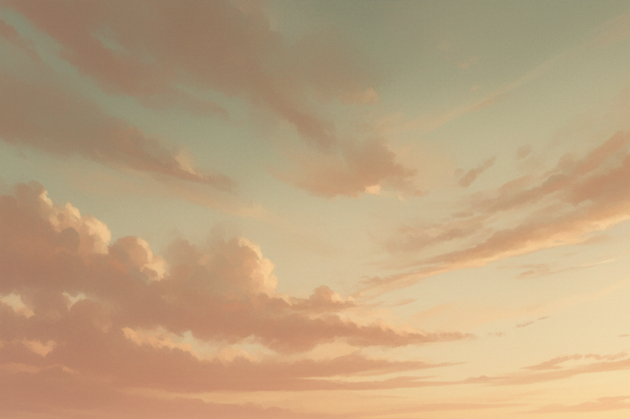 beautiful calming sky with calming earthy colors