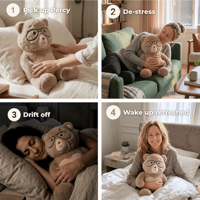 Percy, 5 lb. Comfort Bear™ - For the Cubs