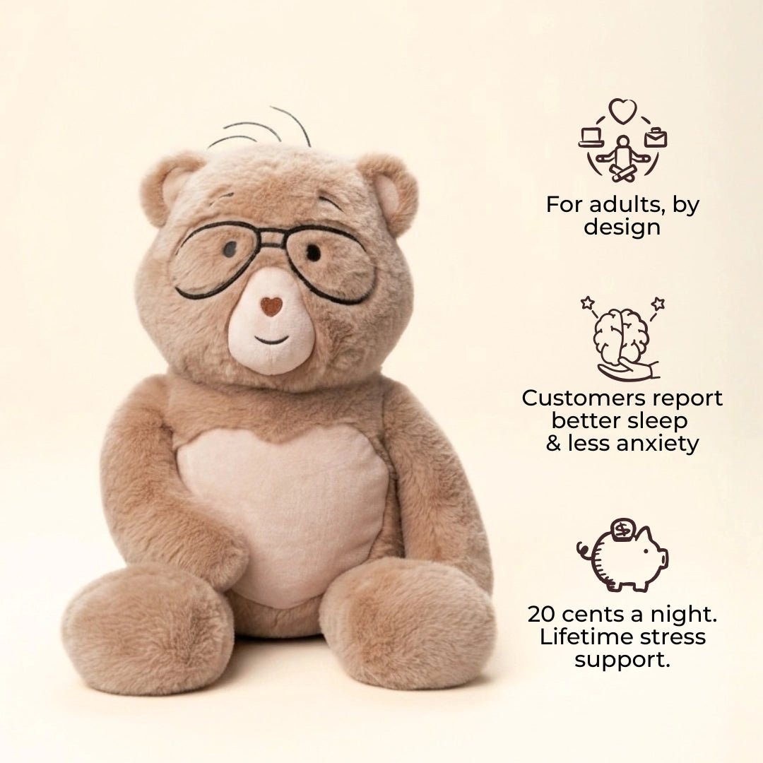 Percy, 5 lb. Comfort Bear. Weighted relief for restless nights - For the Cubs