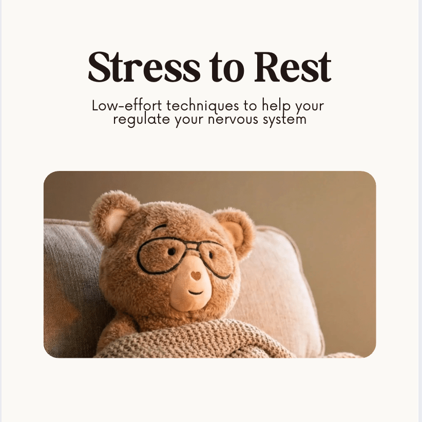 Stress to Rest Guide - For the Cubs